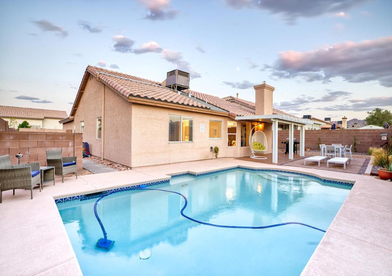 Villa Sunset Swim - Modern Vegas Heated Pool Retreat Henderson Exterior foto