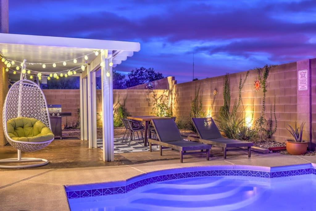 Villa Sunset Swim - Modern Vegas Heated Pool Retreat Henderson Exterior foto